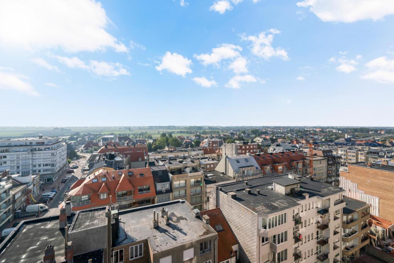 Ferienwohnung Penthouse App Met Imposant & Eindeloos Zeezicht Middelkerke Exterior foto